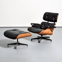 Charles & Ray Eames Rosewood Lounge Chair & Ottoman - Sold for $4,800 on 03-04-2023 (Lot 3).jpg